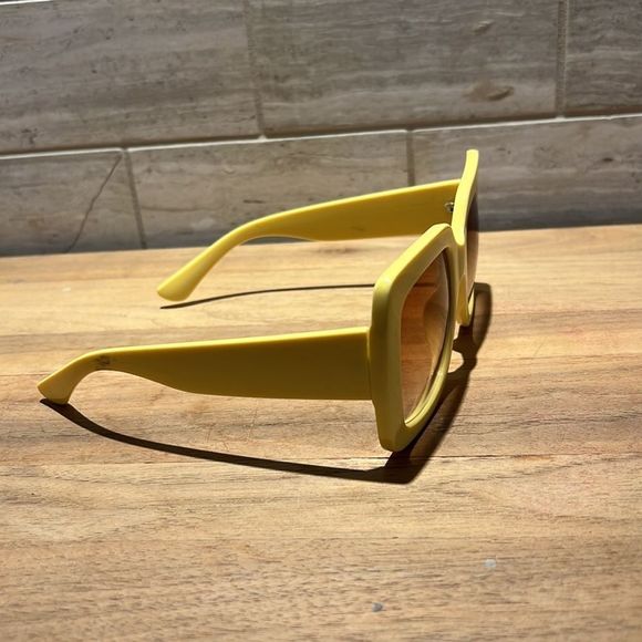 Anthropologie Yellow Sunglasses - Picture 4 of 4